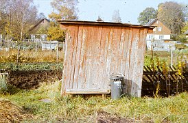 Schrebergarten in der Bleiche