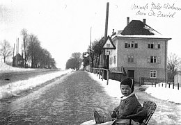 Obere Bahnhofstraße im Winter