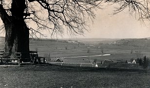 Panorama vom Schießberg in die Schwageauen