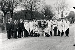 Gruppenbild aller Giengener Metzger