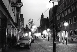 Parken in der Fussgängerzone der Marktstraße