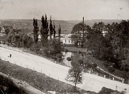 Blick in die Bahnhofstraße von 1913