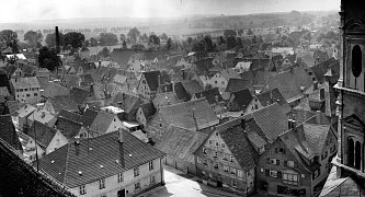 Blick vom Kirchturm Richtung Hermaringen