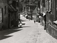 Blick durch die Hohe Straße zur Spitalstraße