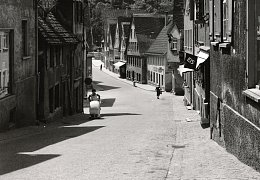 Blick durch die Hohe Straße zur Spitalstraße
