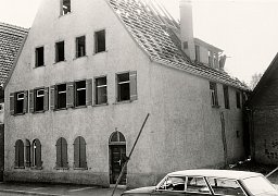 Abbruch Haus Nr.14 in der Lederstraße