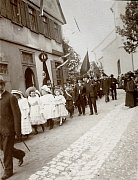 Kinderfestzug in den oberen Geißenmarkt