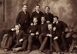 Gruppenfoto mit Julius Stadtmüller