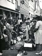 Flohmarkt der Albvereinsjugend in der Marktstraße