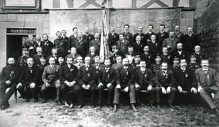 Gruppenfoto des Kriegervereins