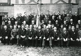 Gruppenfoto des Kriegervereins