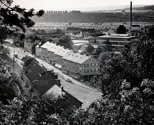 Blick auf die Bahnhofstraße bis Irpfel