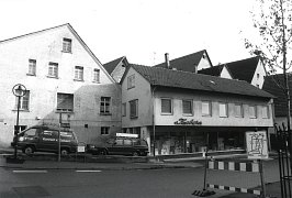 Firma Zabern in der Lederstraße vor dem Umbau