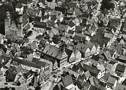 Luftaufnahme Postberg und Marktstraße