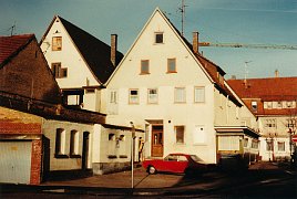 Rückseite der Pizzeria Romana Marktstraße