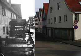 Lederstraße 1910 - 2021 im Vergleich