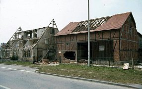 Abbruch des Siechenhauses in der Heidenheimer