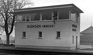 Stellwerkhaus des Bahnhofes