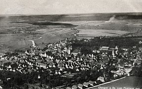 Luftaufnahme nach Nord-West über leere Schwage
