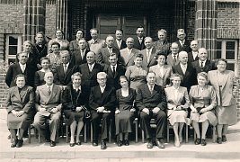 Gruppenfoto 50er Feier Jahrgang 1906