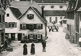 Blick durch die Kirchgasse