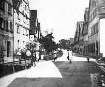 Lederstraße mit Brenzkanal