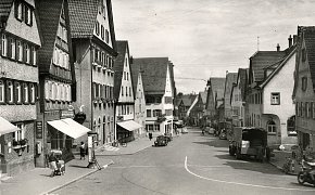 Ansicht Rathausplatz und Marktstraße