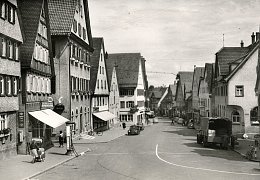 Ansicht Rathausplatz und Marktstraße