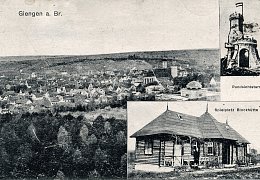 Panorama nach Süden von 1919